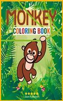 Monkey Coloring Book