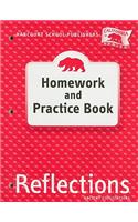 Harcourt School Publishers Reflections: Homework & Practice Book Reflections 07 Grade 6