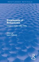 Encyclopedia of Romanticism (Routledge Revivals)