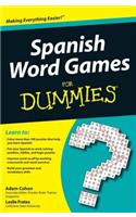Spanish Word Games For Dummies