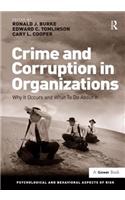 Crime and Corruption in Organizations