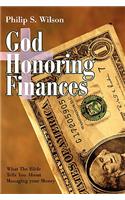 God Honoring Finances