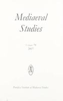 Mediaeval Studies 79 (2017)