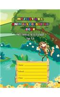 My First A.B.C. Animals Colouring Book