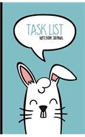 Task List Notebook Journal