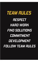 Team Rules