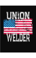 Union Welder: College Ruled Composition Notebook