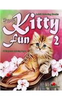 Adult Coloring Books Kitty Fun 2