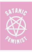 Satanic Feminist: Dot Grid Notebook 6x9 120 Pages