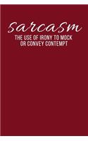 Sarcasm Definition Journal