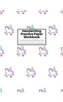 Handwriting Practice Paper Workbook