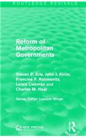 Reform of Metropolitan Governments