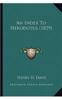 Index to Herodotus (1829)