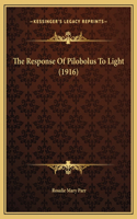 The Response Of Pilobolus To Light (1916)