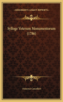 Sylloge Veterum Monumentorum (1786)