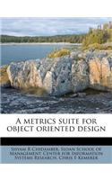 A Metrics Suite for Object Oriented Design