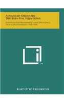 Advanced Ordinary Differential Equations