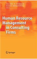 Human Resource Management in Consulting Firms