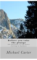 Before you take the plunge: 100 questions to ask before starting in business
