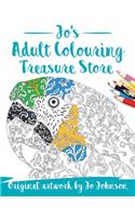 Jo's Adult Colouring Treasure Store: An eclectic collection of colouring designs for people who like variety!