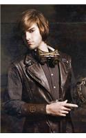 The Pilot - Steampunk Grid Notebook: 150 Page Grid Notebook Journal Diary