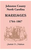 Johnston County, North Carolina Marriages, 1764-1867
