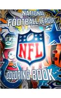 National Football League NFL Coloring Book: 43 Illustrations (Team Logos and Famous Players)