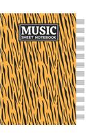 Music Sheet Notebook
