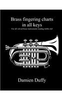 Brass fingering charts in all keys