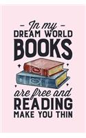 In My Dream World Books Are Free and Reading Make You Thin