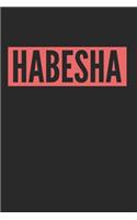 Habesha Ethiopia Eritrea Gift Idea: 120 Pages 6 'x 9' -Dot Graph Paper Journal Manuscript - Planner - Scratchbook - Diary