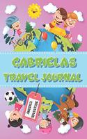 Gabriela's Travel Journal: Personalised Awesome Activities Book for USA Adventures