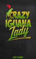 Crazy Iguana Lady 2020 Planner