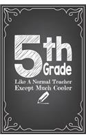 5th GRADE LIKE A NORMAL TEACHER EXCEPT MUCH COOLER