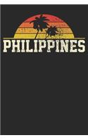 Notebook: Philippines Ruled 6x9 120 Pages