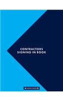 Contractors Signing In Book