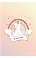 I Love Unicorns 2020 Planner