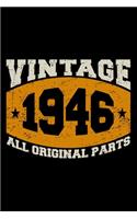 Vintage 1946 All Original Parts