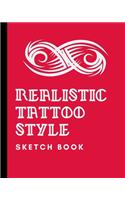 Realistic Tattoo Style Sketch Book