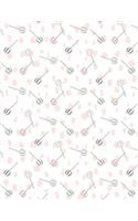 Lollipop Notebook: Cute Candy Journal Book Ruled Lined Page For Kids Teen Girl Women Lady Princess Cooking Lover Cooker Chef Great For Writing Cute Diary Record Note P(1 Lollipop Notebook)