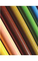 Colors Notebook Large Size 8.5 x 11 Ruled 150 Pages