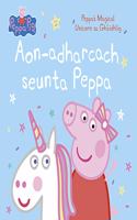 Aon-adharcach seunta Peppa