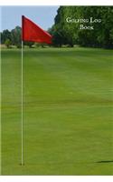 Golfing Log Book: Portable Golfers Notebook Golf Yardage Pad Scorecard Template Book Tracking Sheets & Game STATS Log Golf Record Log & Lined Notes Sections