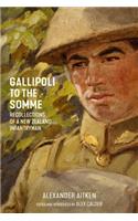 Gallipoli to the Somme