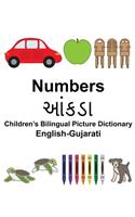 English-Gujarati Numbers Children's Bilingual Picture Dictionary: (Freebilingualbooks.com)