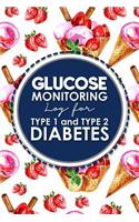 Glucose Monitoring Log for Type 1 and Type 2 Diabetes