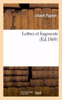 Lettres Et Fragments