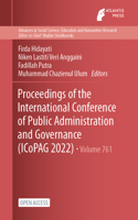 Proceedings of the International Conference of Public Administration and Governance (ICoPAG 2022)