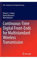 Continuous-Time Digital Front-Ends for Multistandard Wireless Transmission