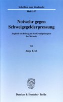 Notwehr Gegen Schweigegelderpressung